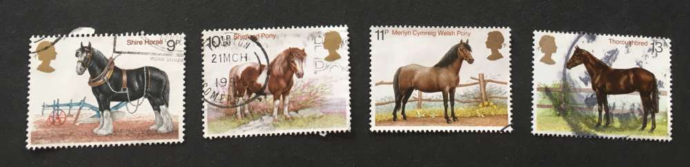 GB 1978 Horses YT 868-871