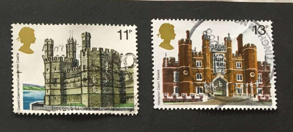 GB 1978 Historic buildings 11p & 13p YT 861 / 862