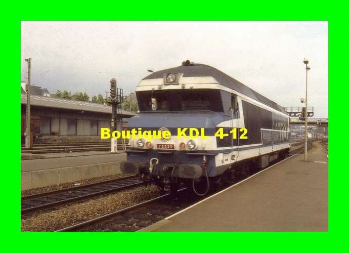 AL 275 - Loco CC 72000 en gare - BREST - Finistère - SNCF