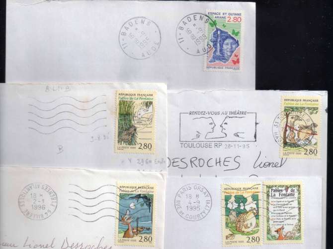 LETTRES FRANCE  1995 DALLAY N°  VOIR   SCANS 