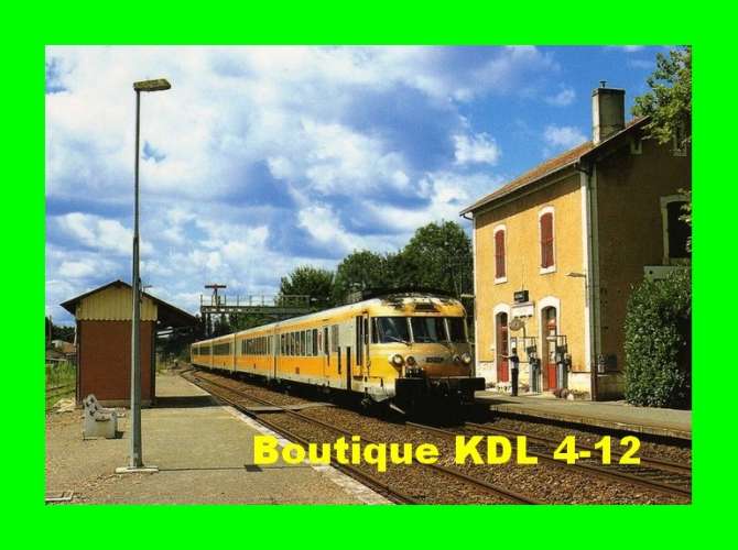 RU 0676 - Turbotrain RTG en gare - AGONAC - Dordogne - SNCF