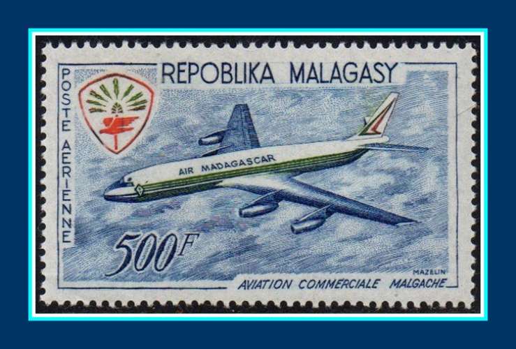 Madagascar N° PA 88 * Avion (cote XX )