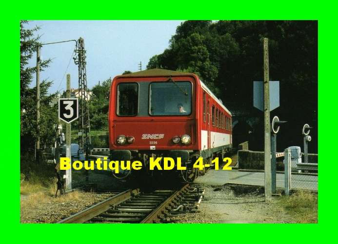 RU 0449 - Autorail X 2226 - AUBUSSON - Creuse - SNCF