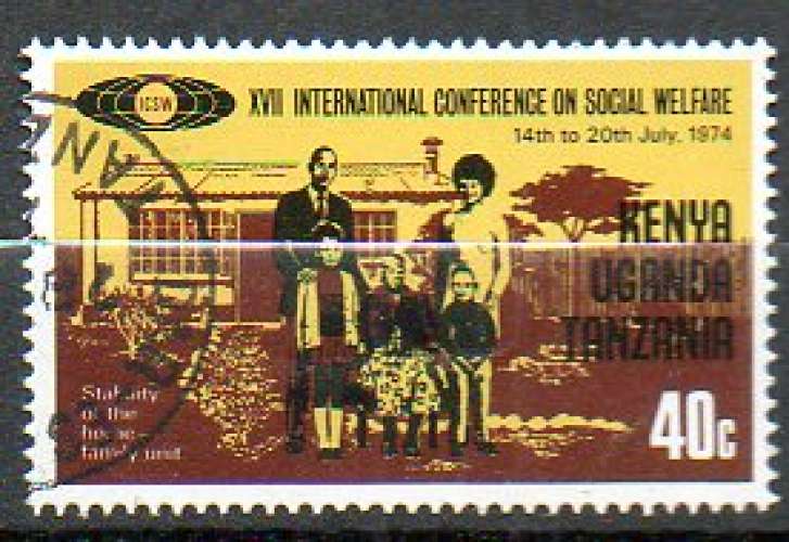 Kenya Uganda Tanzanie Yvert N°x Oblitéré 1974 Conférence