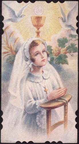 R34 - Image - Souvenir de communion - 1949