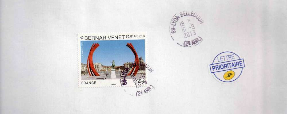 LETTRES FRANCE  2013 N°4723 TB  VOIR   SCAN