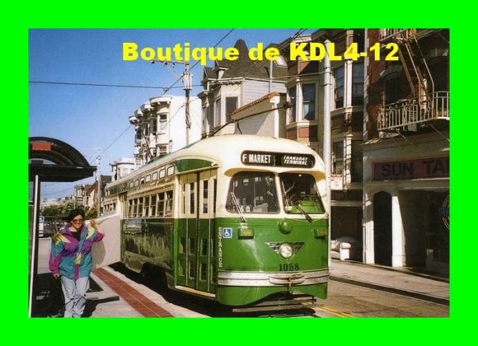 BALIZIAUX 00151 - Tramway n° 1058 - SAN FRANCISCO - Etats Unis