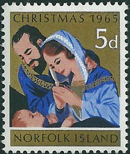 Île Norfolk - 1965 - Y&T 61** - MNH (autonomie interne)