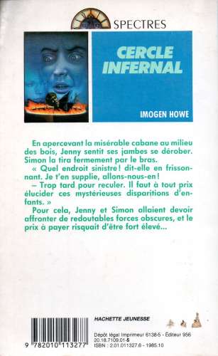 Livre / Cercle infernal / Imogen  Howe / Hachette jeunesse