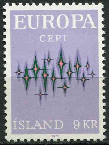 ISLANDE 1972 NEUF** MNH N° 414 europa