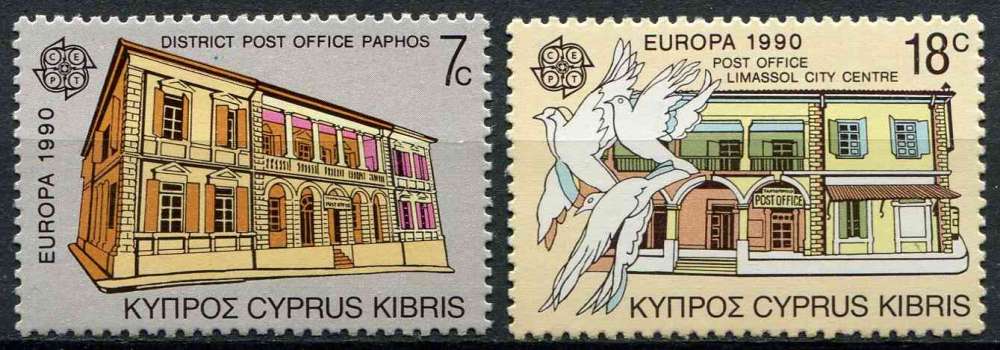 CHYPRE 1990 NEUF** MNH N° 746 747 europa