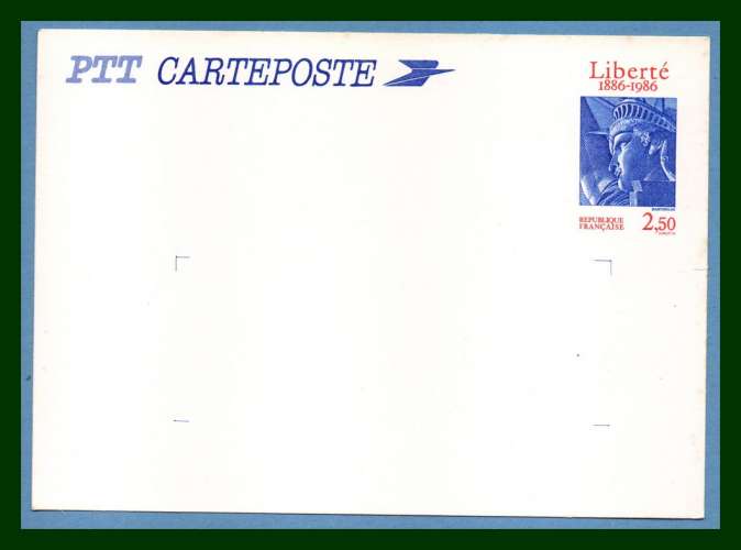 Entier Postal N° 2421 - CP1 ** Liberté 1986