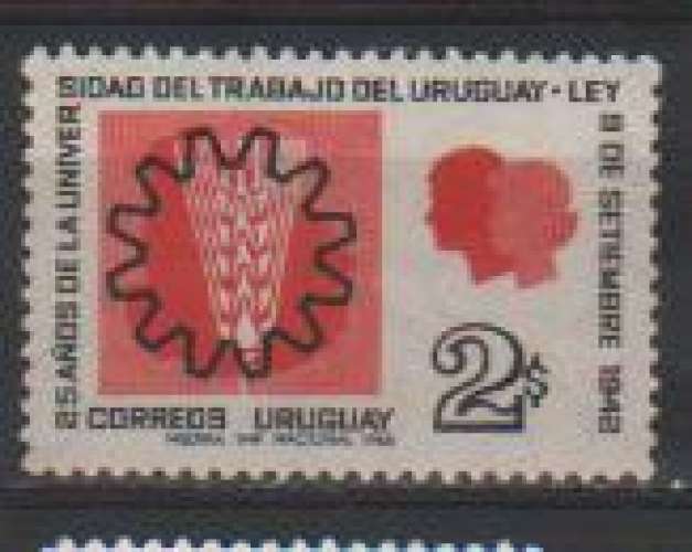 Uruguay 1968 YT  774  N**  