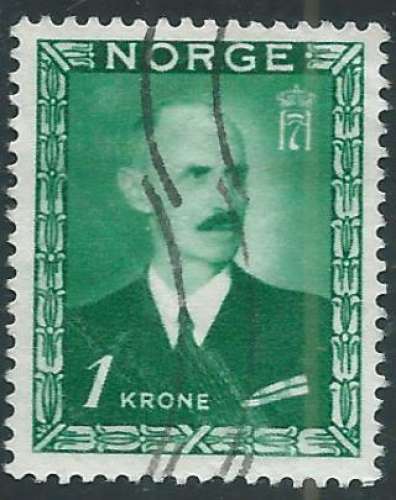 Norvège - Y&T 0285 (o) - Haakon VII -