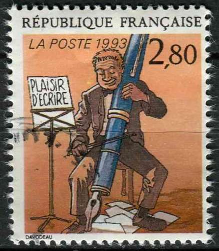 FRANCE 1993 OBLITERE N° 2841