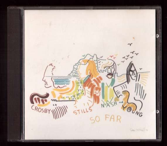 1974 Europe CD Crosby Stills, Nash & Young So far Album  Atlantic 250 023