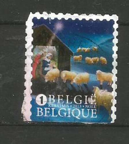 Belgique   2013 -.YT 4352 -  Scène de Noël