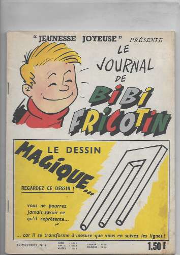 BIBI FRICOTIN  N°4 juin 1965