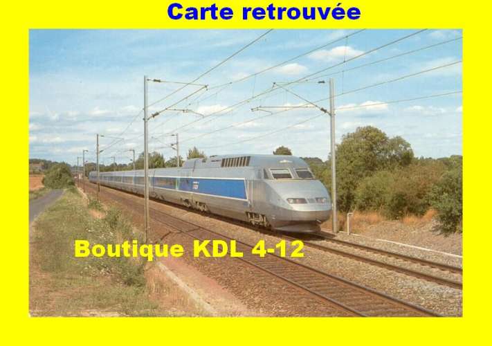 Biblio Rail 133 - TGV Atlantique vers LOUVERNE - Mayenne - SNCF