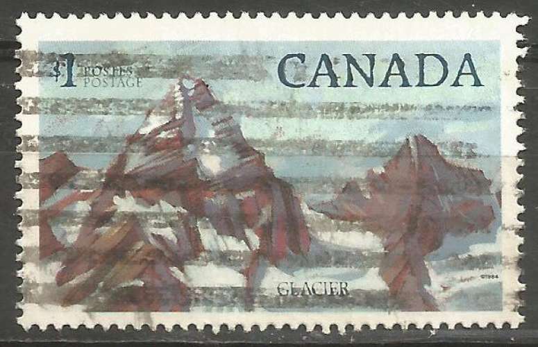 Canada - 1984 - Y&T n° 887 - Obli. - Parc national Glacier - Colombie-Britannique - Série courante
