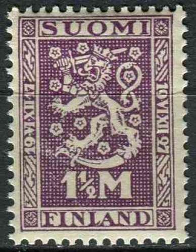 FINLANDE 1927 NEUF** MNH N° 122