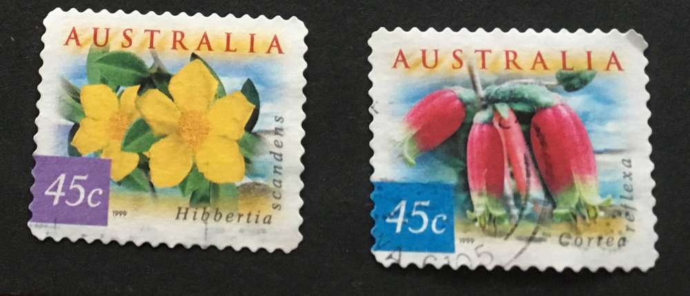 AUSTRALIA 1999 YT 1738 et 1740A