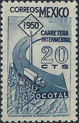 Mexique - 1950 - Y&T 640 nsg - no gum 