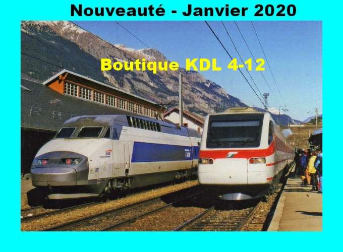 ACACF 635 - TGV Atlantique n° 301 en gare - MODANE - Savoie - SNCF