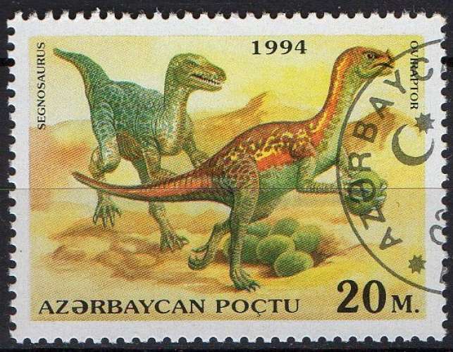 Faune - préhistorique - Ségnosaurus & Oviraptor