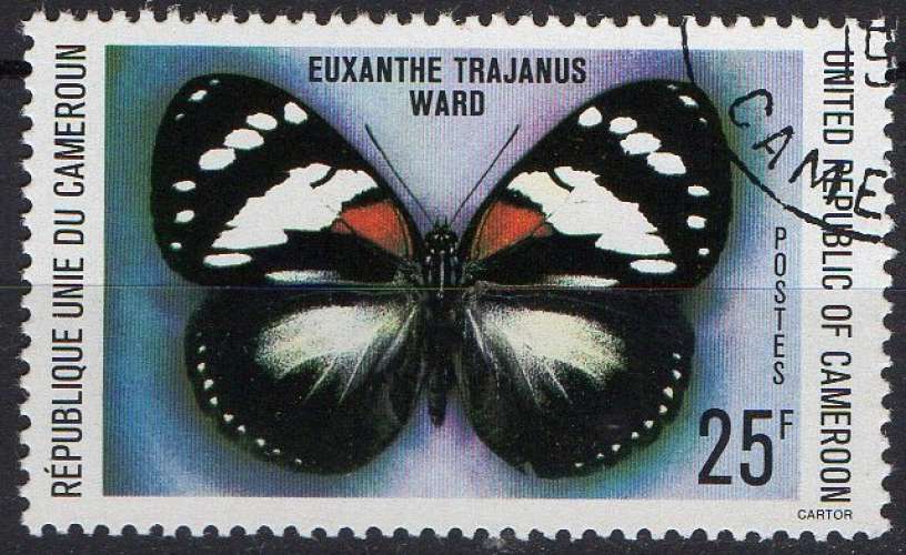 Faune - Papillons - Euxanthe Trajanus-Ward