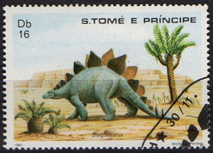 Faune préhistorique - Stegosaurus