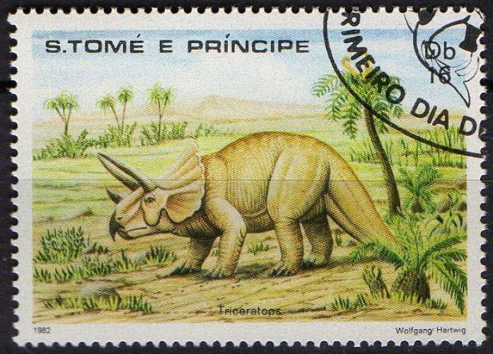 Faune préhistorique - Triceratops