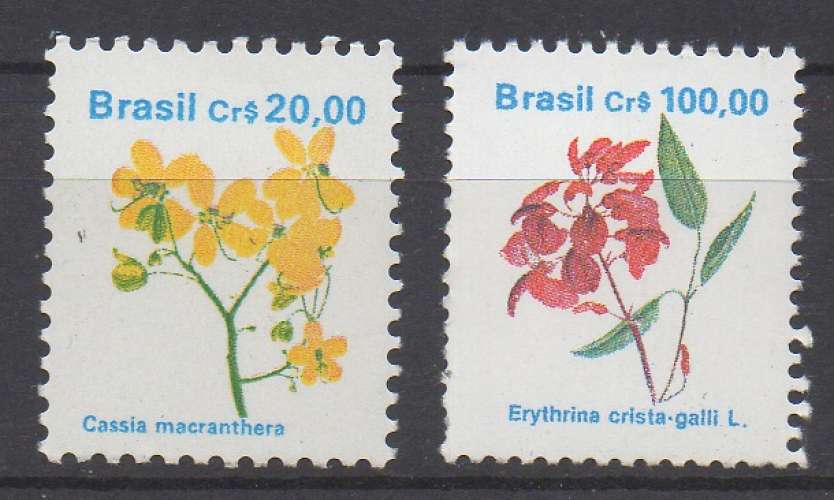 Brésil 1990 - Y & T : 1963 - Fleurs