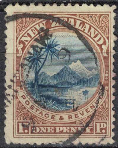 Nouvelle Zélande 1898 Oblitéré Used Lac Taupo Lake SU