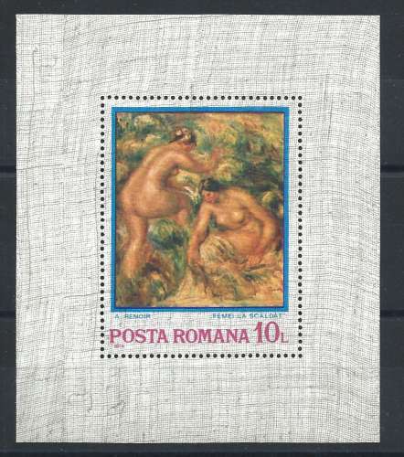 Roumanie Bloc N°111** (MNH) 1974 - Tableau 