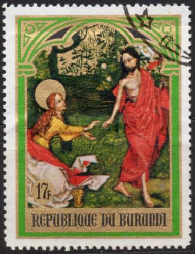 J941 - Y&T n° 316 - oblitéré - Pâques - 1969 - Burundi