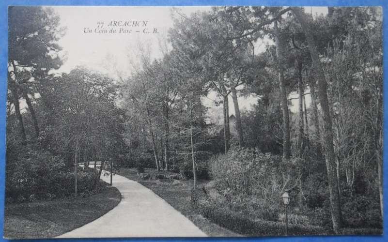 33-ARCACHON un coin du parc