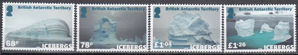 British Antarctic Territory 2019 Icebergs Neuf **