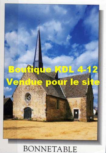 MGE 004 - L'église d' Aulaines - BONNETABLE - Sarthe