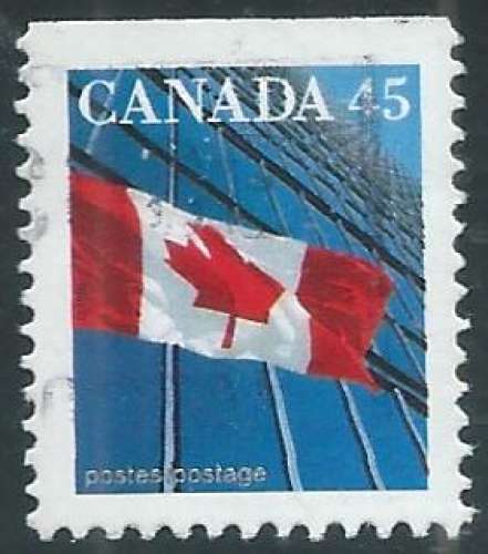 Canada - Y&T 1416a (o) - Drapeau -