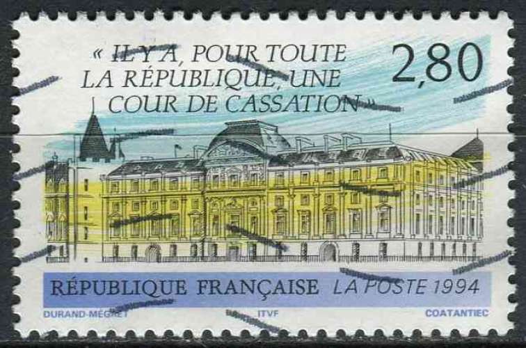 FRANCE 1994 OBLITERE N° 2886