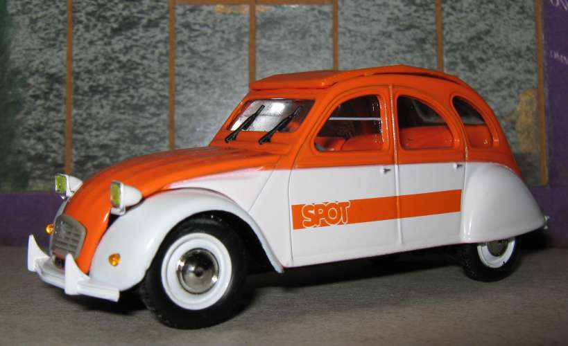 Citroën 2 CV - Spot - Echelle 1/43 ème