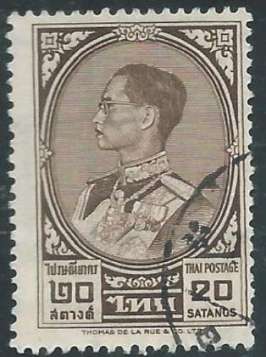 Thaïlande - Y&T 0337 (o) - Rama IX