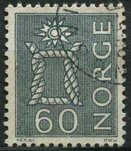 NORVEGE 1962 OBLITERE N° 445