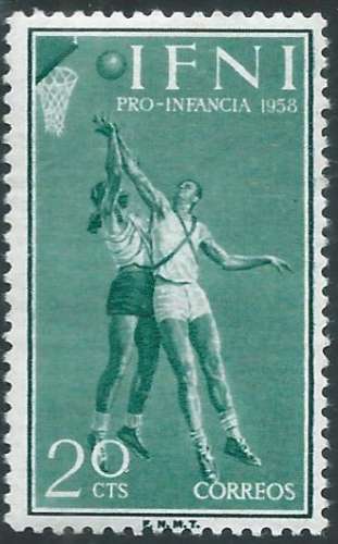 Ifni - Y&T 0121 (**) - Basket-ball -