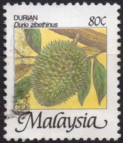 L768 - Y&T n° 345 - oblitéré - Durian - 1986 - Malaisie