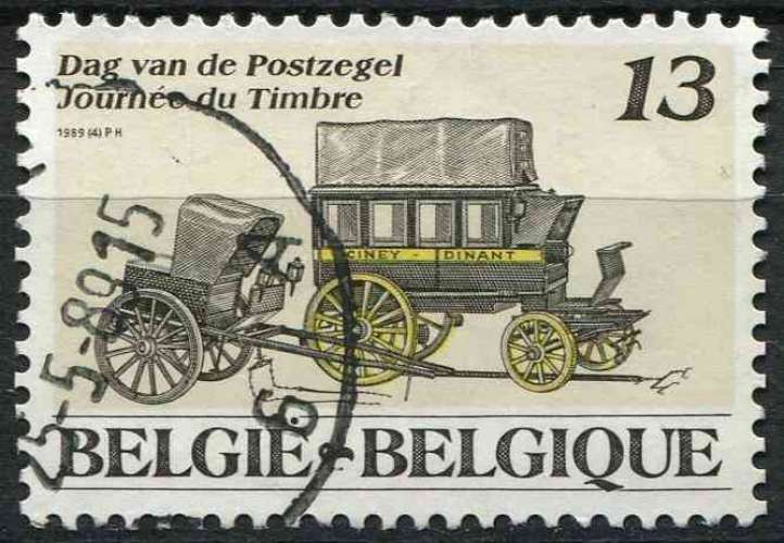 BELGIQUE 1989 oblitéré n° 2322 journée du timbre