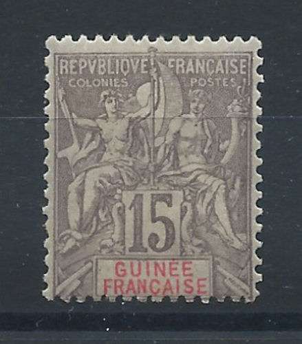 Guinée N°15* (MH) 1900