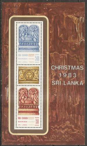  sri lanka ... bloc n° 22  neuf** ... 1983