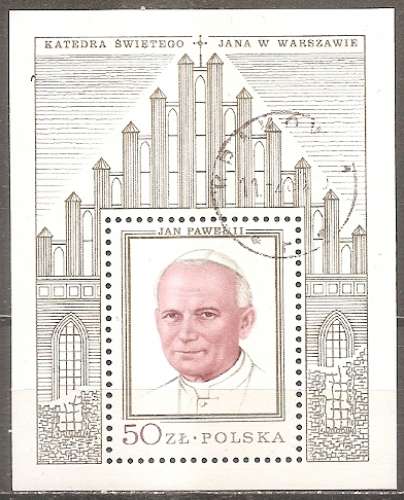  pologne ... bloc n° 83  obliteré ... 1979